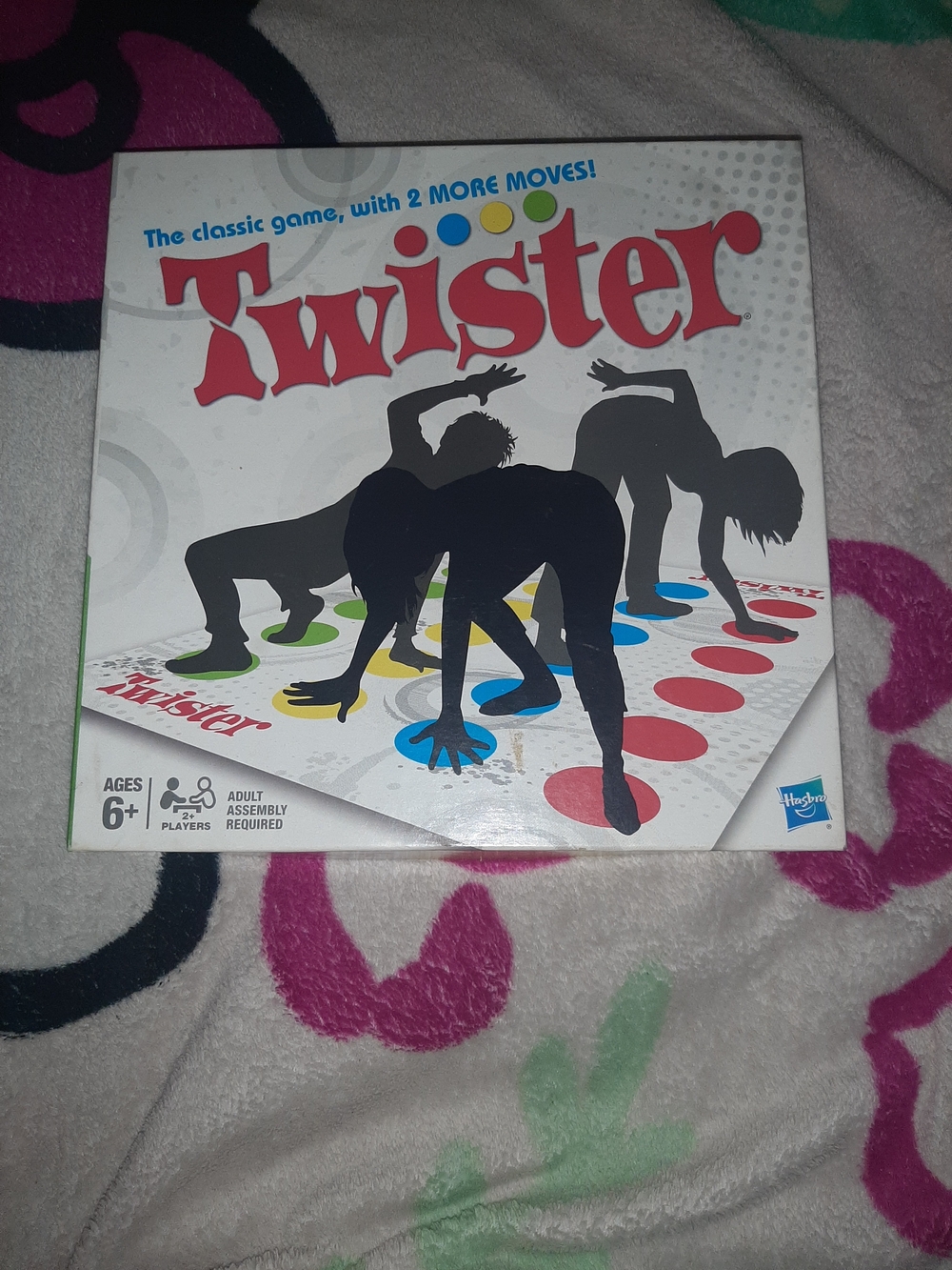 Twister Party Game by Twister - Red/Green/Blue/Yellow/White